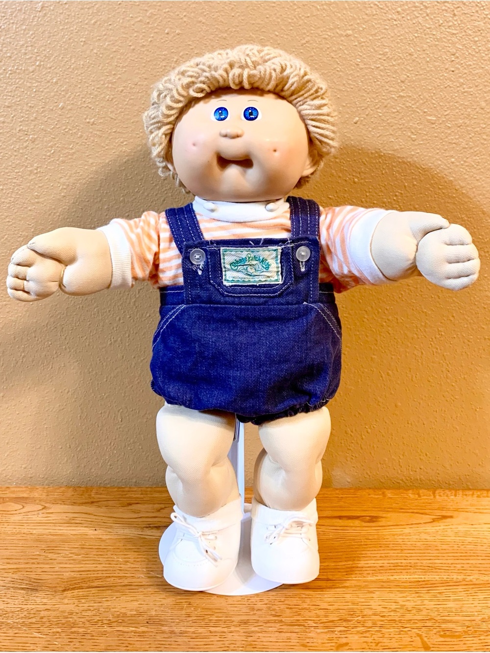 Vintage Cabbage Patch Kids Doll HM9 Boy With Dimples